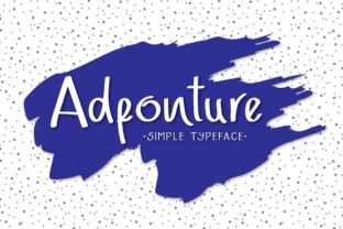 Adfonture Font: A Designer’s Take on Handwritten Type
