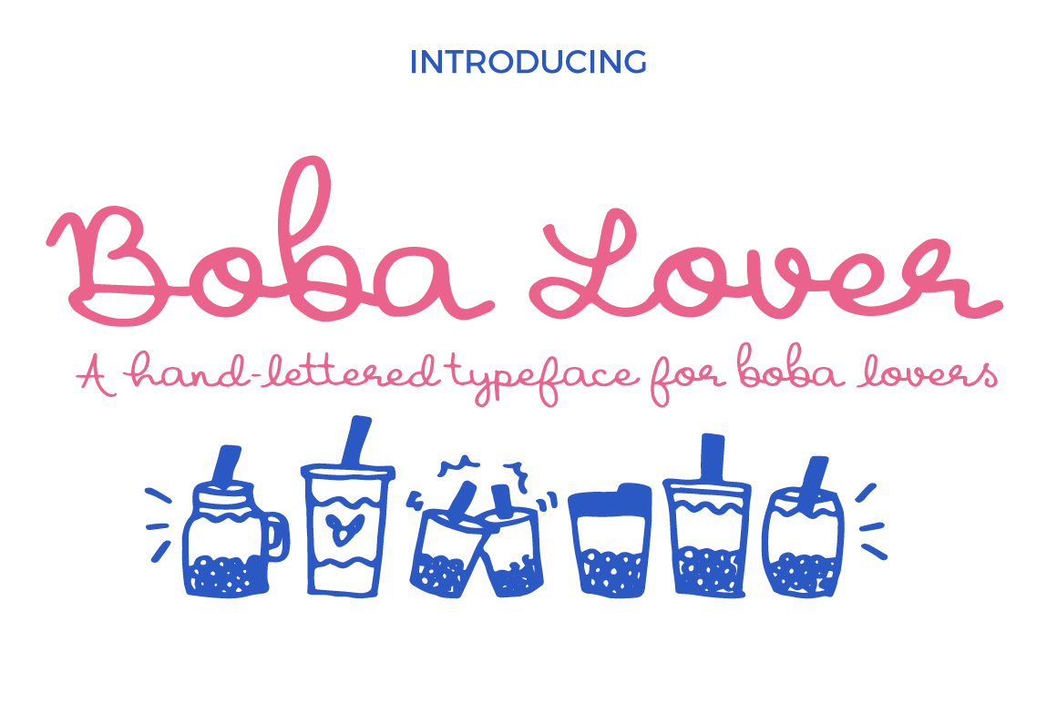 Boost Your Campaign with Boba Lover: A Fun and Engaging Script Font