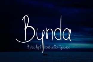 Bynda: A Delicate Handwritten Font for Editorial Charm