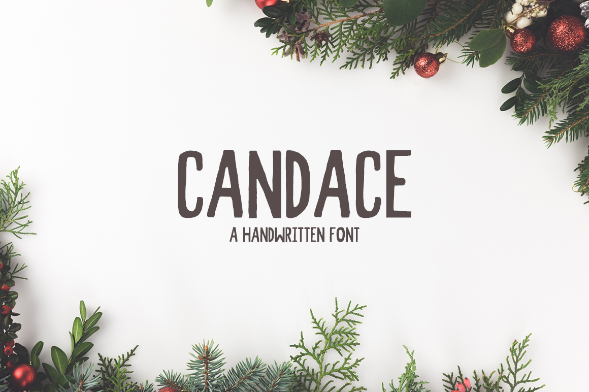Candace Font: Bold Handwritten Style for Campaigns