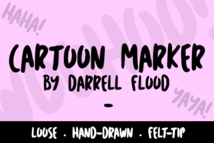 Cartoon Marker: A Charming Font for Creative Branding