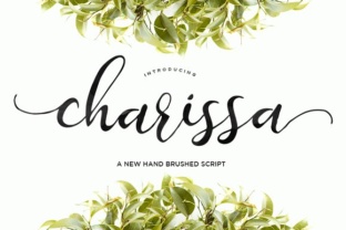 Charissa Font: A Handwritten Typeface for Organic Branding