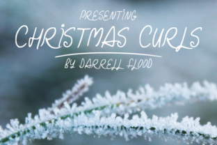Christmas Curls: A Festive Script Font for Engaging Campaigns