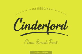 Cinderford: A Bold and Sporty Script Font for Web Design