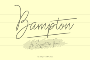 Discover Bampton: A Signature Script for Elegant Publishing