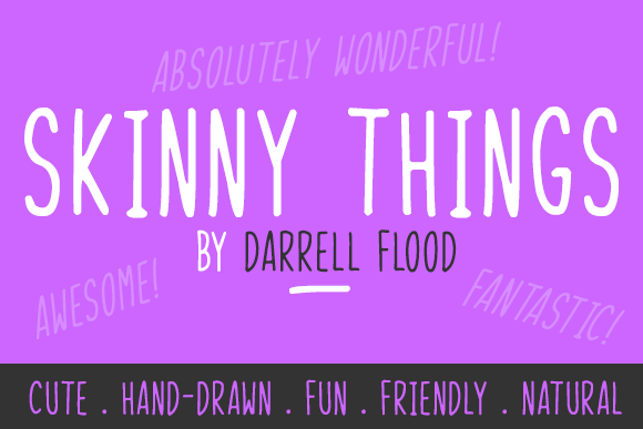 Discovering Skinny Things: A Versatile Font for Editorial Design