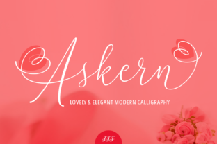 Elevate Your Brand with Askern: A Delicate Script Font