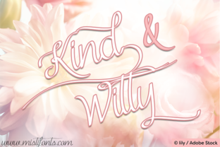 Kind and Witty: A Script Font for Elegant Web Design