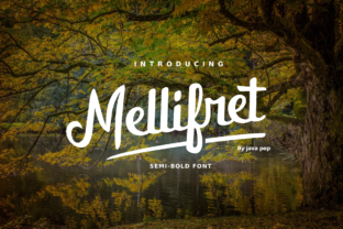 Mellifret Font: Elevating Campaign Visuals with Bold Script