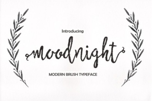Moodnight Font: Handwritten Style for Small Business Branding