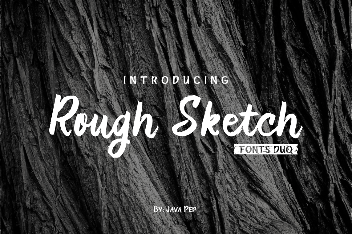Rough Sketch Font: A Typeface for Authentic Branding
