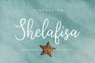 Shelafisa Font Review: A Handwritten Script for Branding