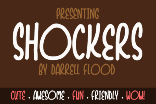 Shockers Font Review for Web Design Layouts