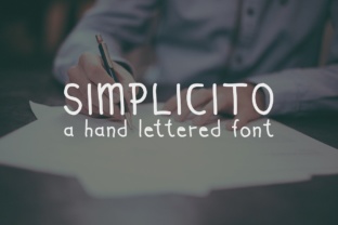 Simplicito Font: Handwritten Charm for Craft Projects