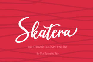 Skatera: A Script Font for Elegant Editorial Design