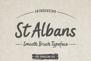 St Albans: A Versatile Brush Font for Creative Branding