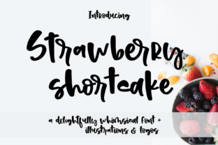 Strawberry Shortcake Font: A Playful Script for Branding