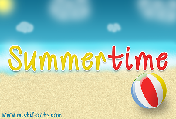 Summertime: A Handwritten Font for Engaging Visuals