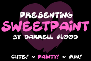 Sweetpaint Font: Bold Brushstrokes for Handmade Labels